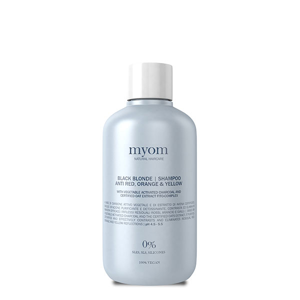MYOM black blonde shampoo
